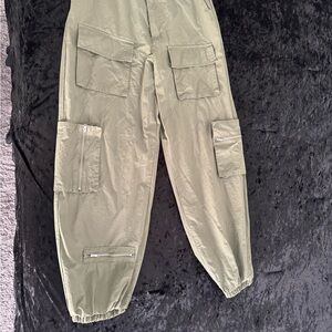 Fashion Nova Olive Cargo Pants